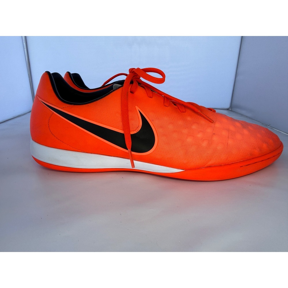 Nike MagistaX Finale II IC Indoor Soccer Shoes Total Orange 844413-808 Mens 13